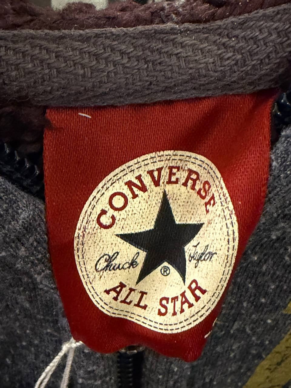 Converse hoodie All Star graphic charcoal