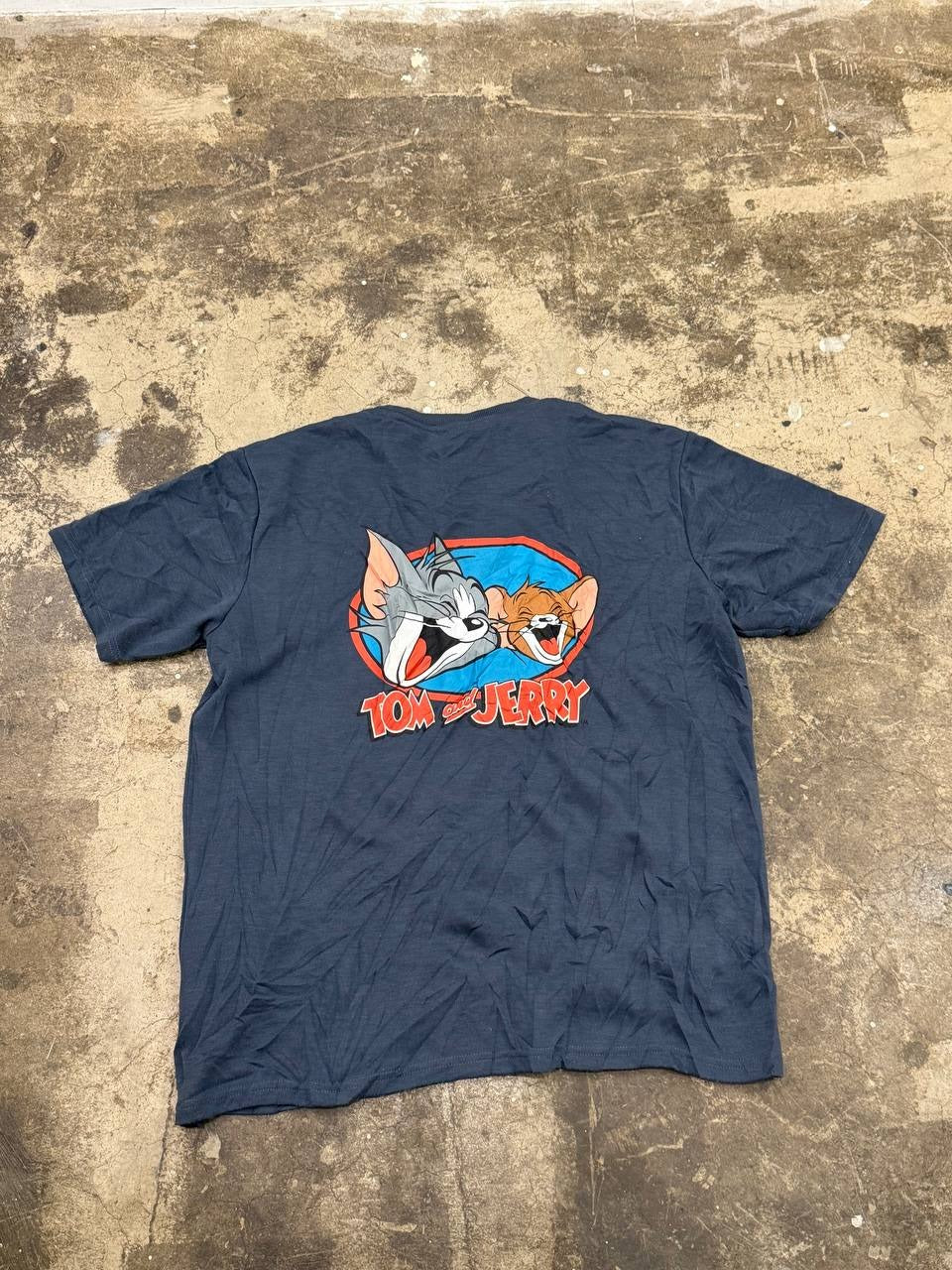 Tom and Jerry Graphic T-Shirt navy