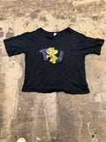 Tom & Jerry graphic t-shirt featuring the mouse Jerry in black