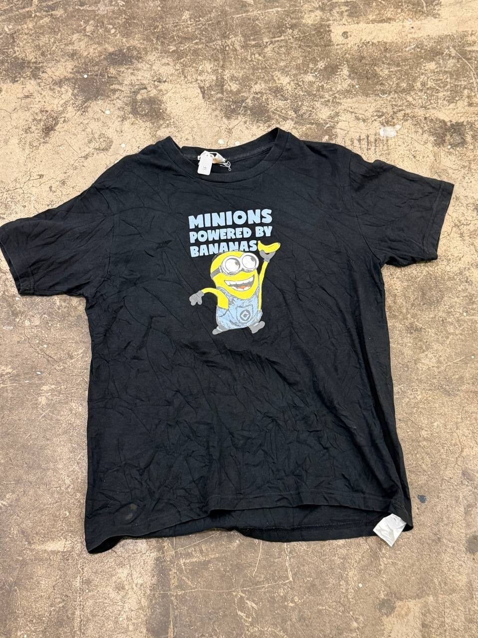 LOFT Graphic T-Shirt Minions Black L