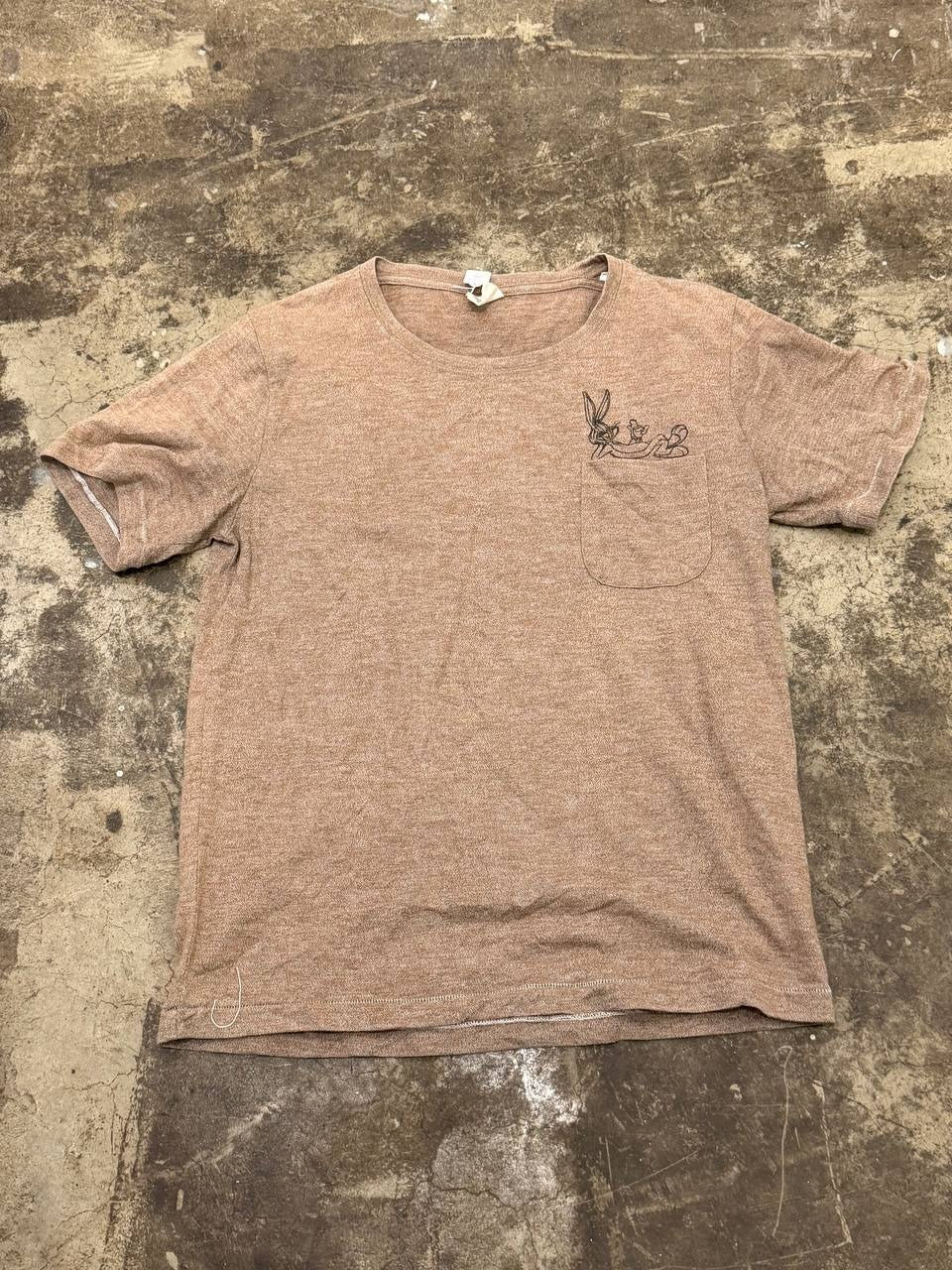 Looney Tunes graphic t-shirt brown
