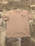 Looney Tunes graphic t-shirt brown