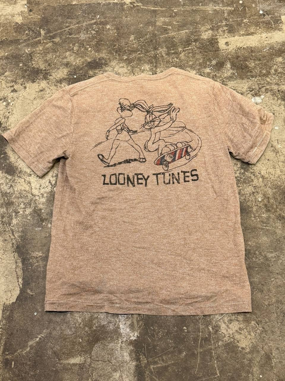 Looney Tunes graphic t-shirt brown