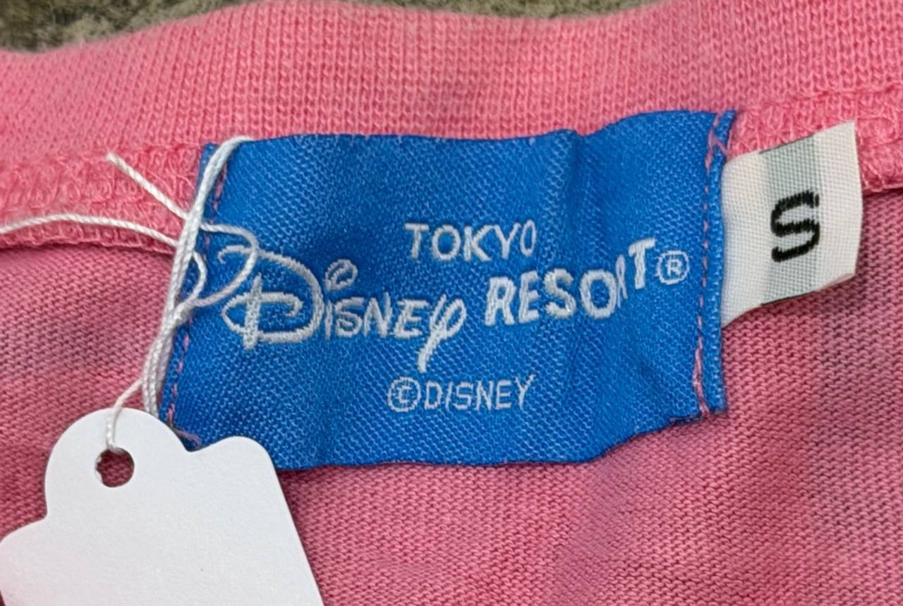 Disney Graphic T-Shirt character print pink S