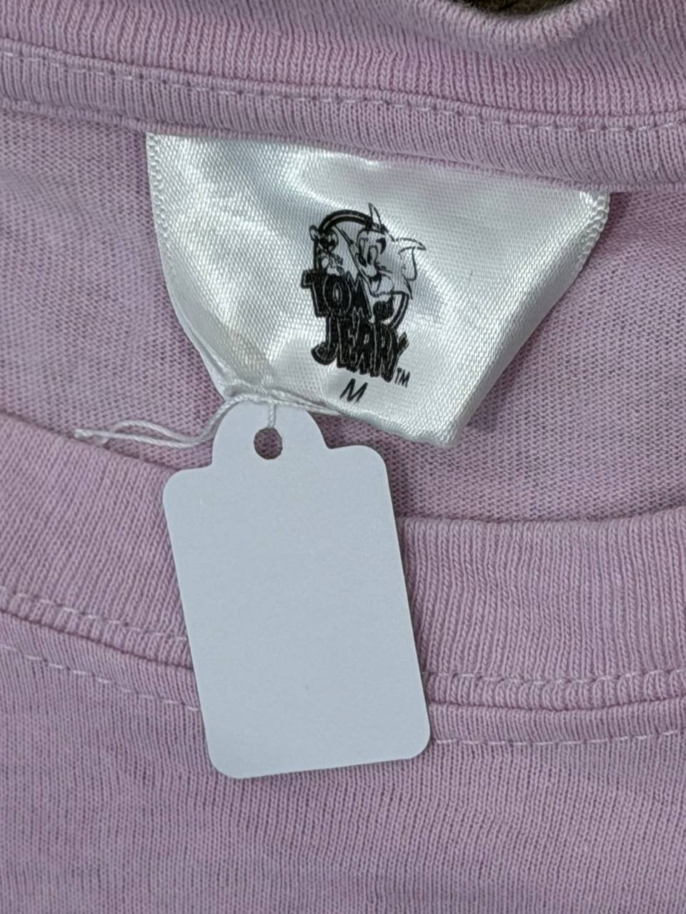 Tom and Jerry graphic T-shirt pink M