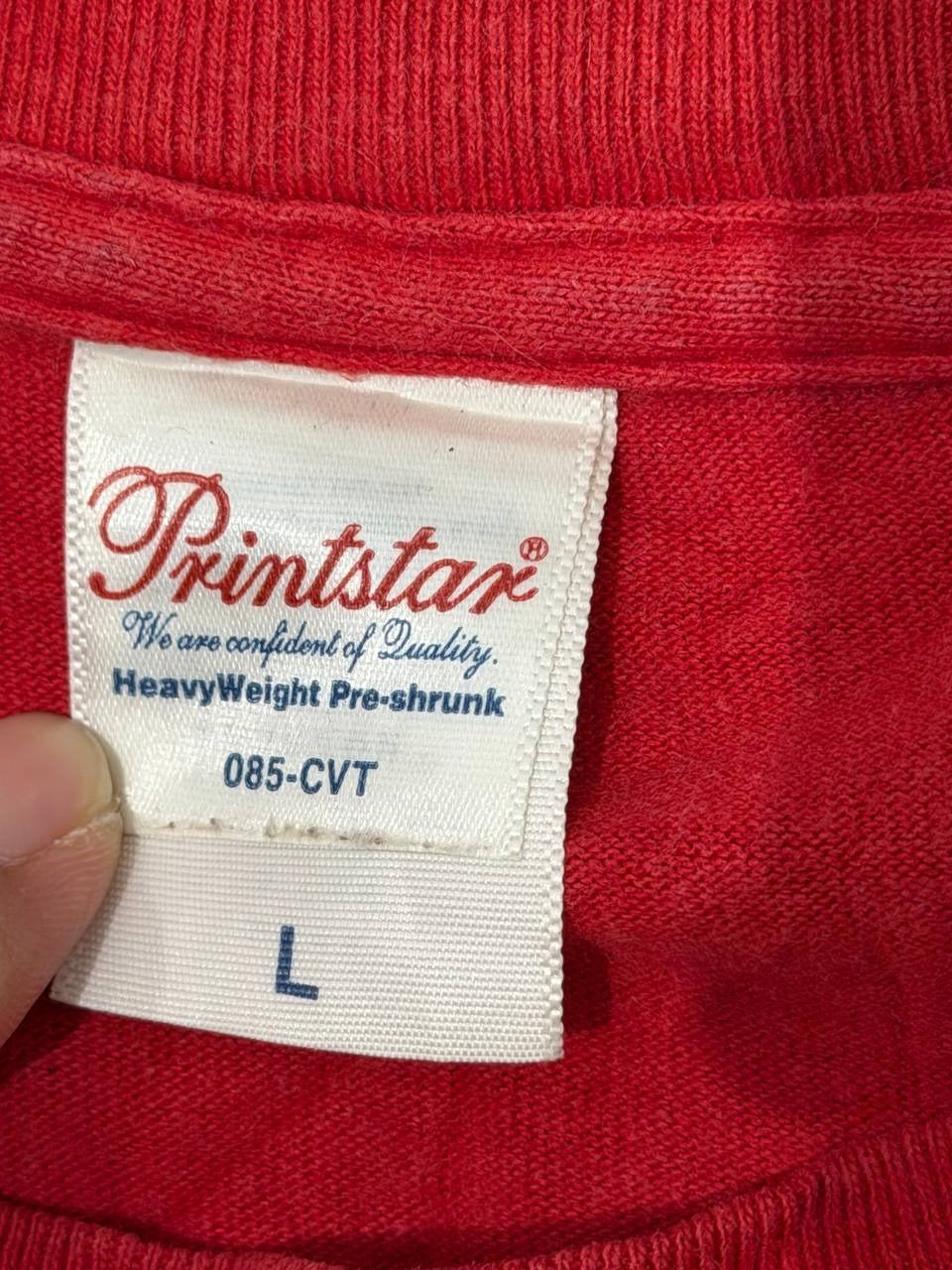 Printstar Graphic T-Shirt Gentoudou Red L