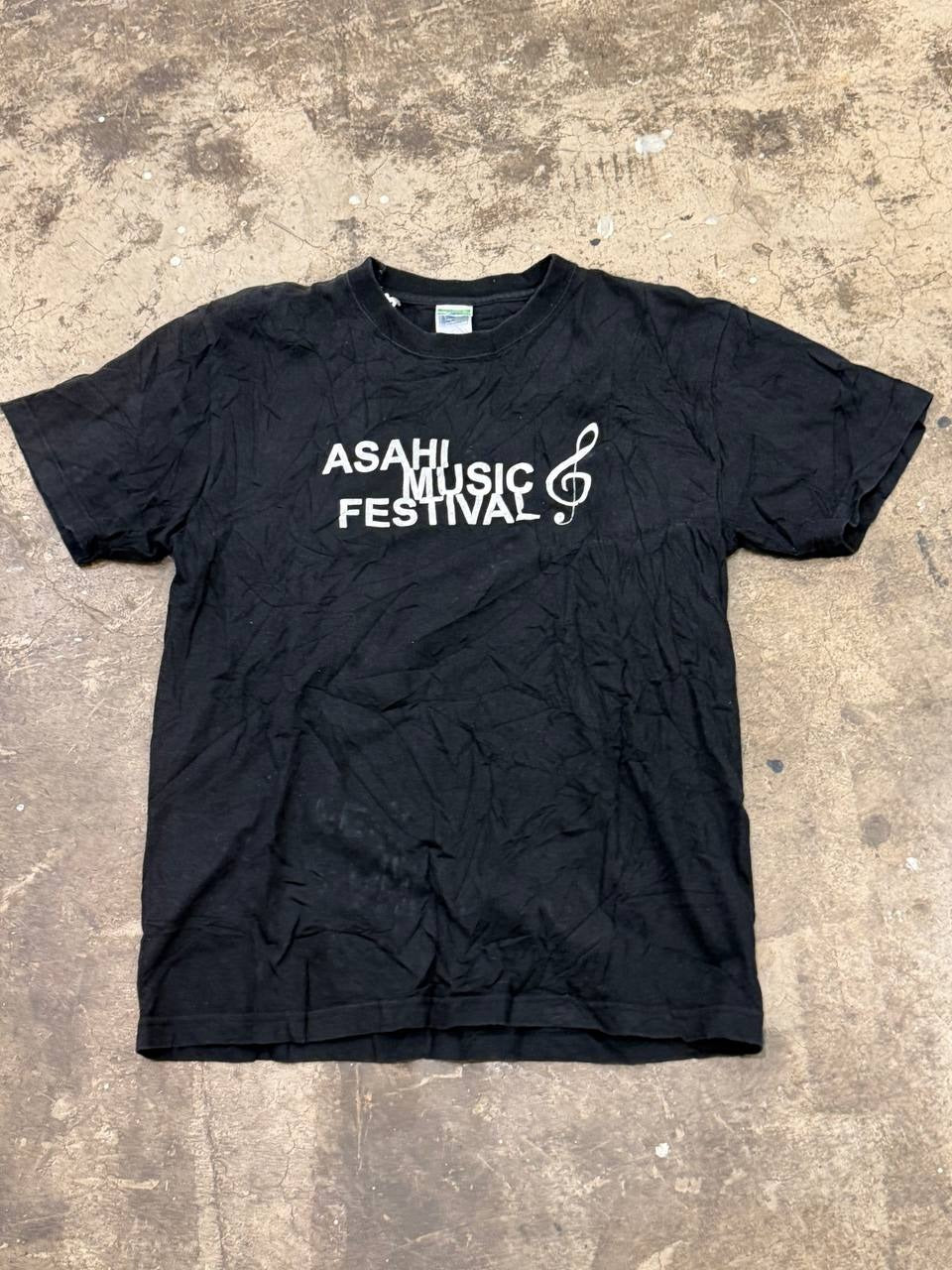 United Athle T-Shirt Asahi Music Festival Black L