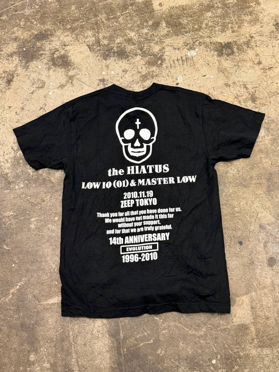 Devilock Graphic T-Shirt Hiatus Anniversary Black S