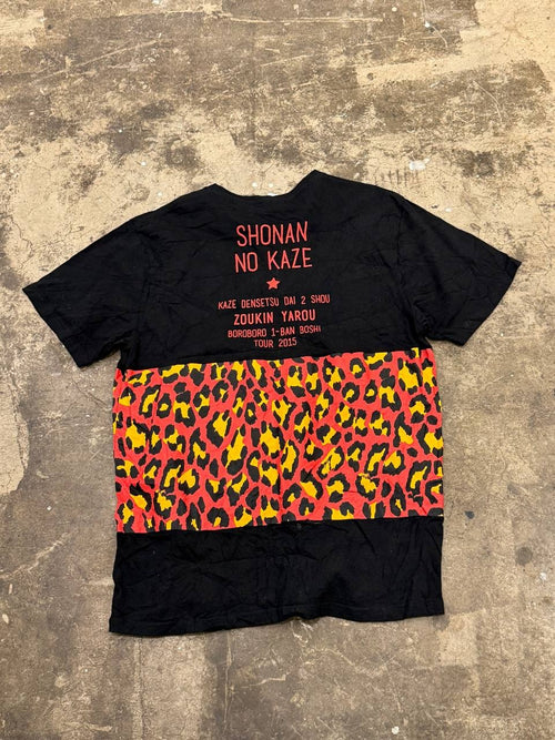 Boroboro Graphic T-Shirt Shonan No Kaze Tour black L