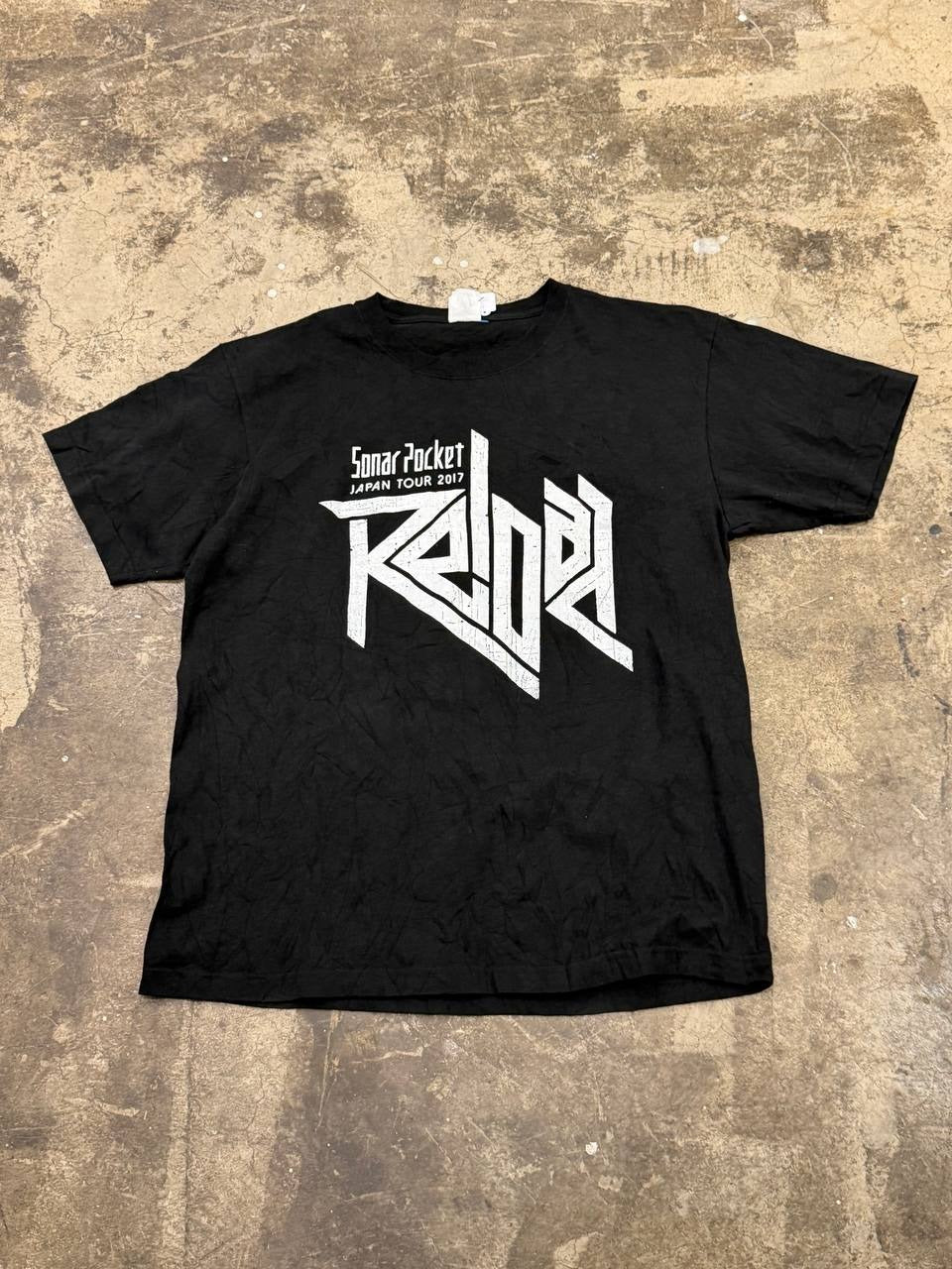 Sonar Pocket Graphic T-Shirt Japan Tour 2017 Black