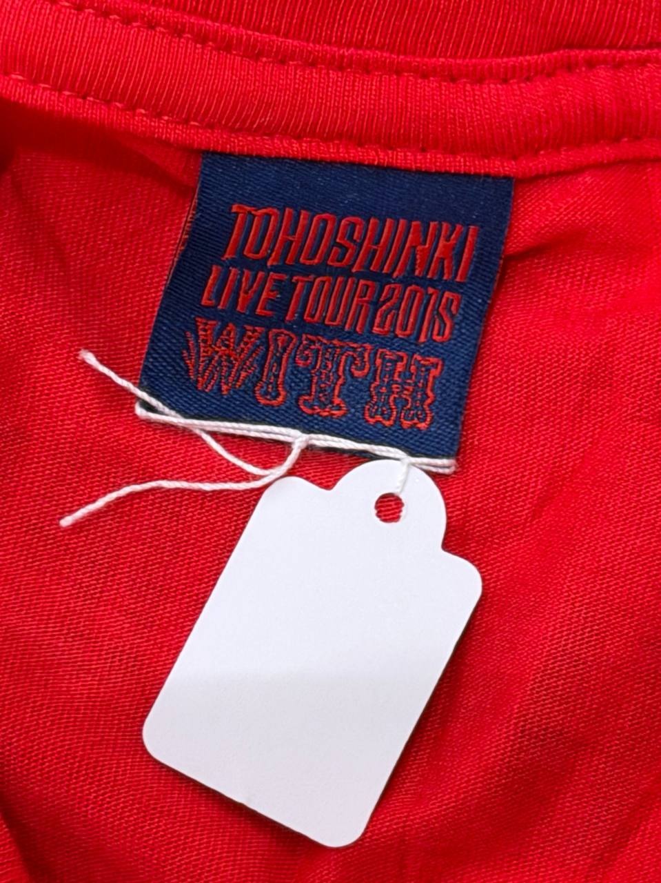 Tohoshinki Graphic T-Shirt concert theme red