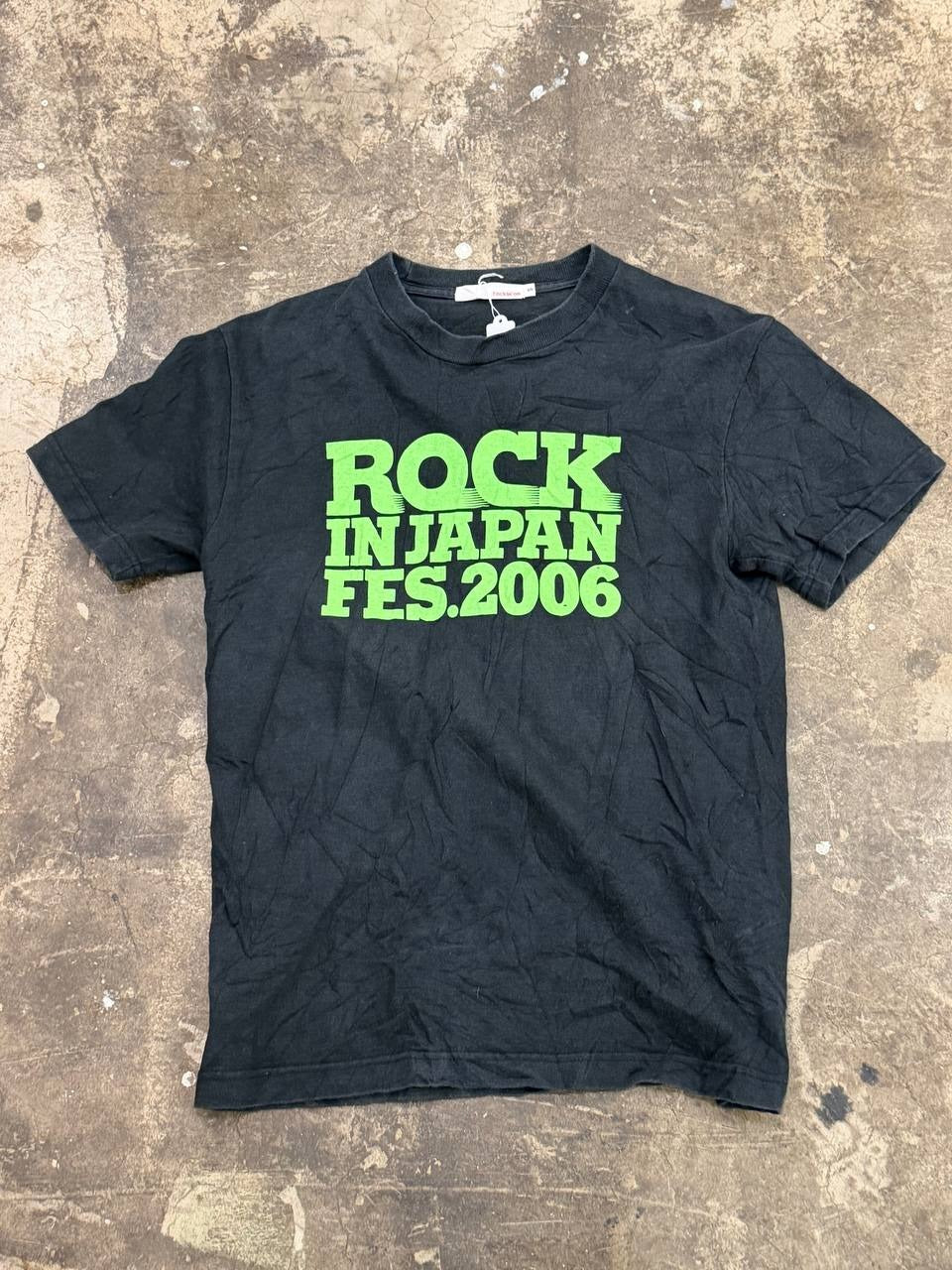 Rockin' On Graphic T-Shirt Rock In Japan Fest 2006 Black S