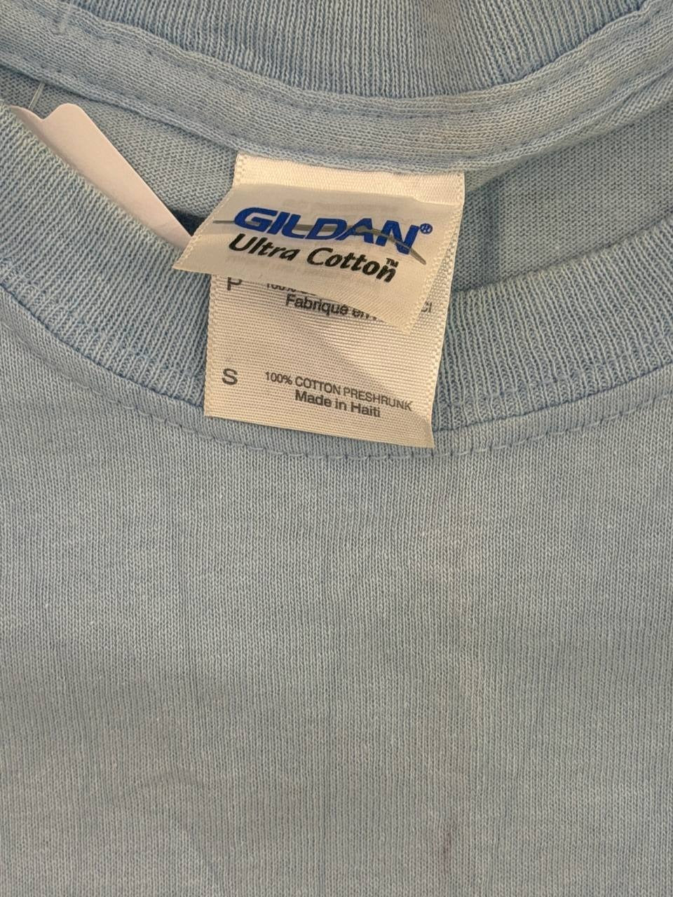 Gildan Graphic T-Shirt Ember Design Light Blue S