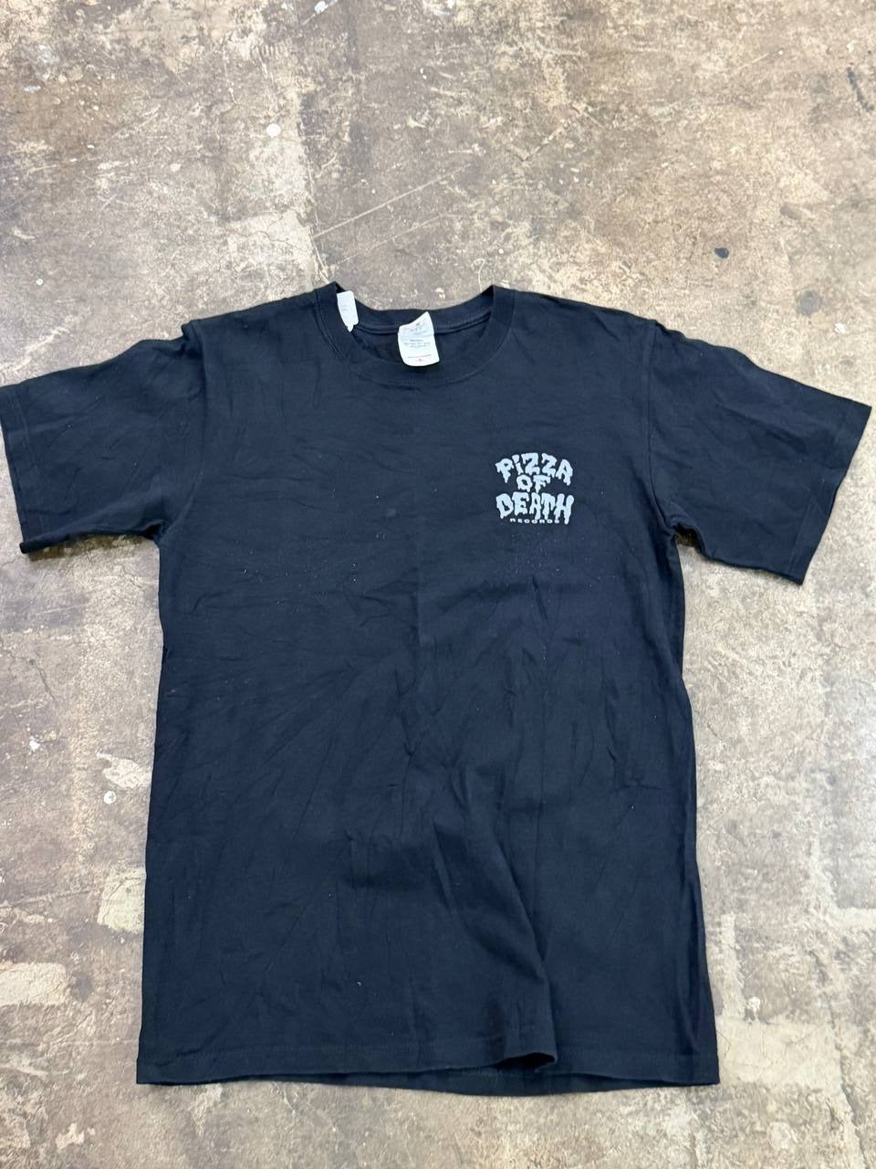 Anvil Graphic T-Shirt Pizza of Death Black S
