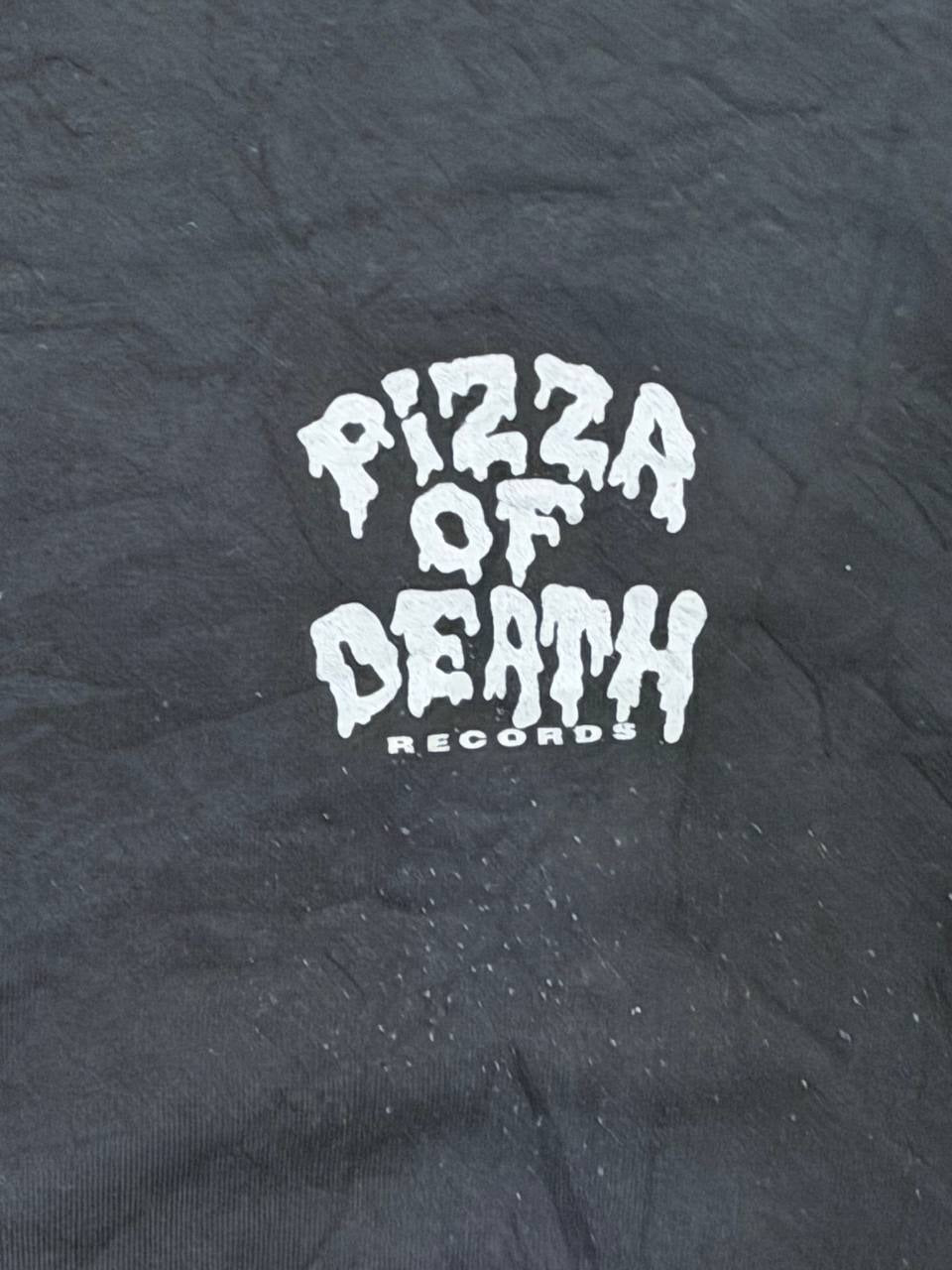 Anvil Graphic T-Shirt Pizza of Death Black S