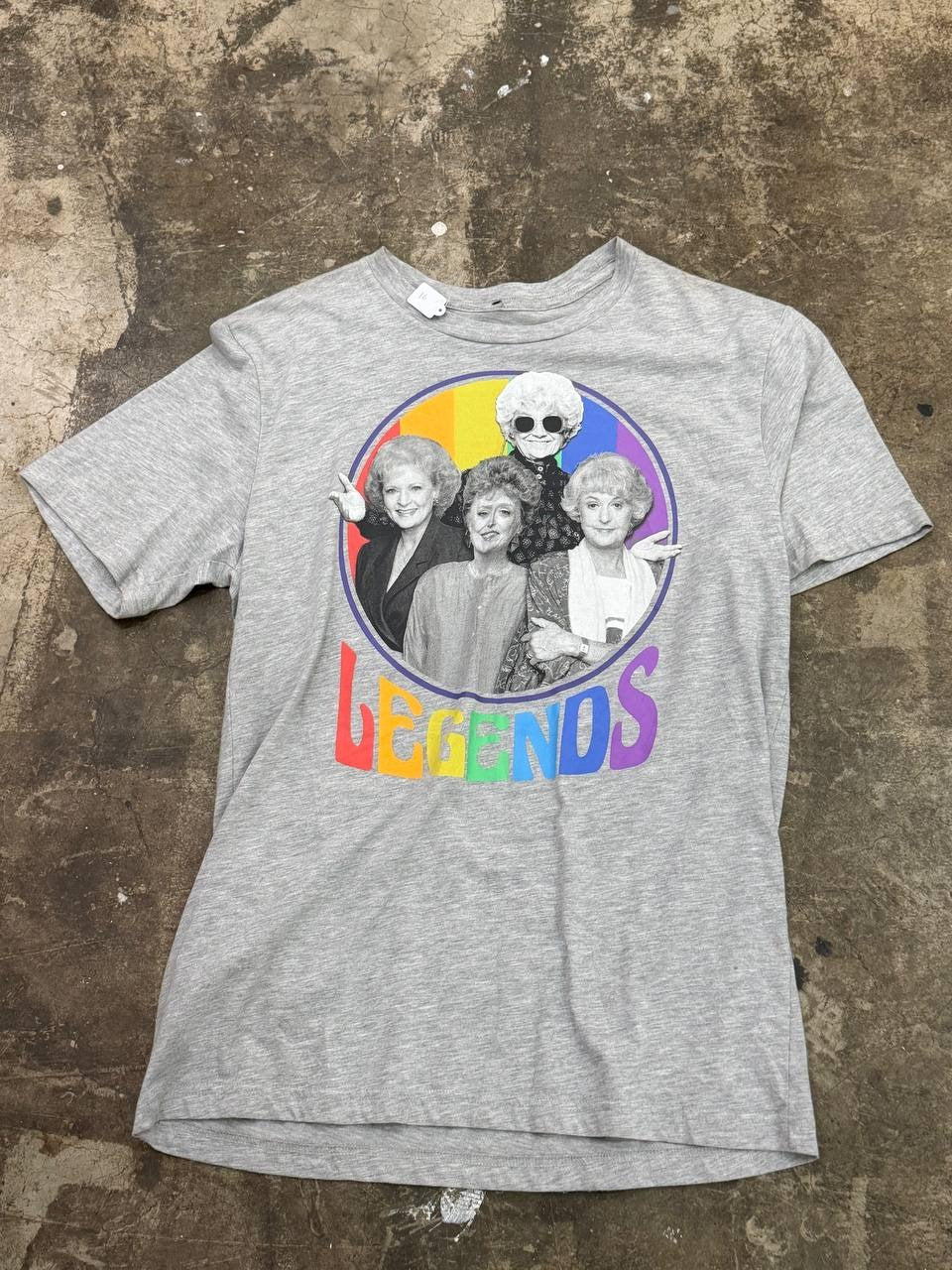 The Golden Girls graphic T-Shirt Legends Design Grey M