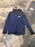 Nike track jacket hooded navy black L