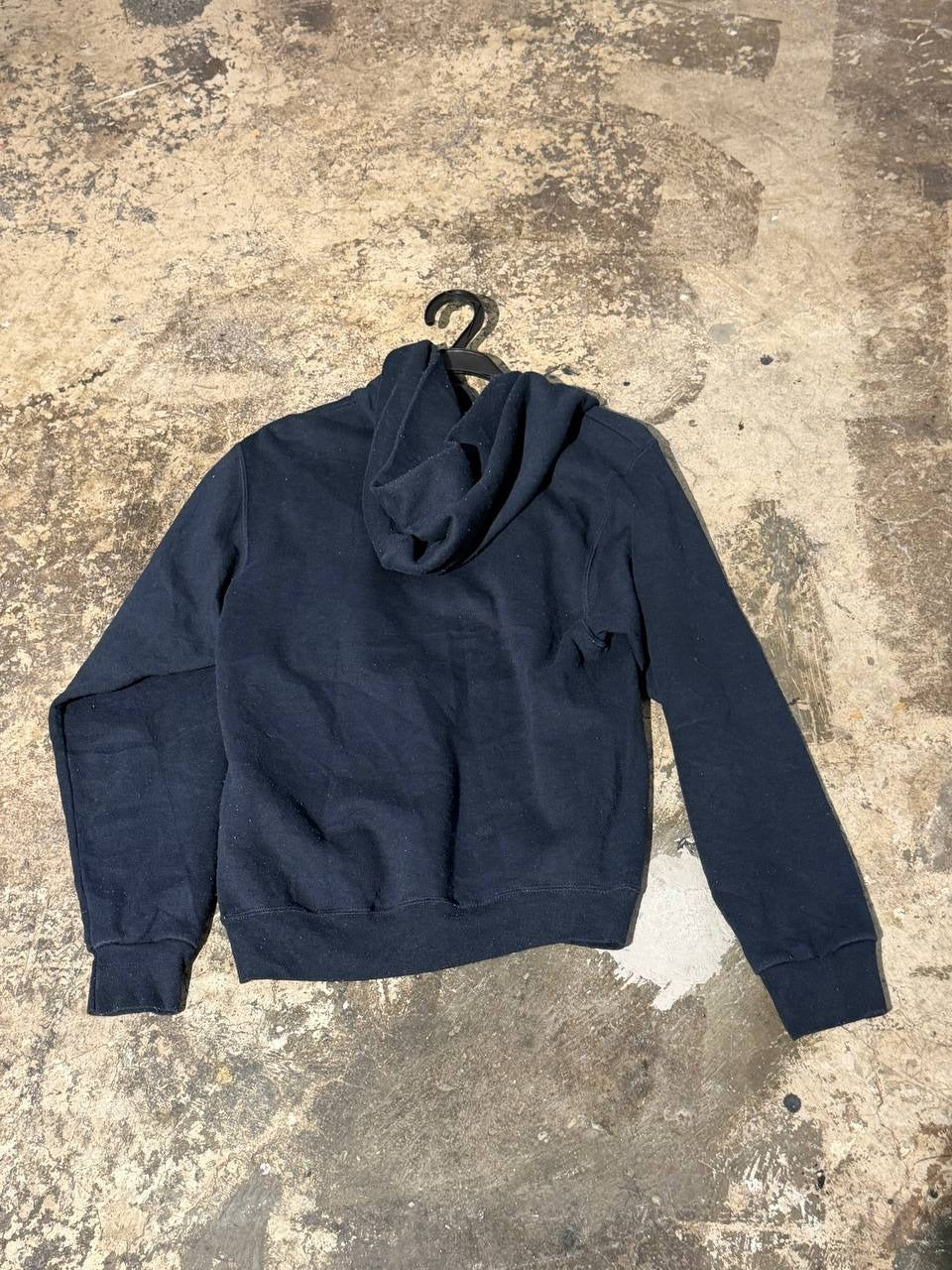 UCLA hoodie with camouflage graphic in navy size S