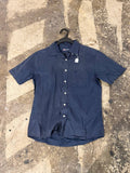 Kangol button-up shirt navy M