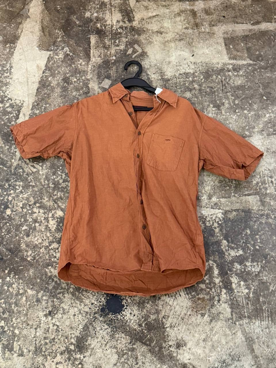 Hiroko Koshino Button Up Shirt Rust M