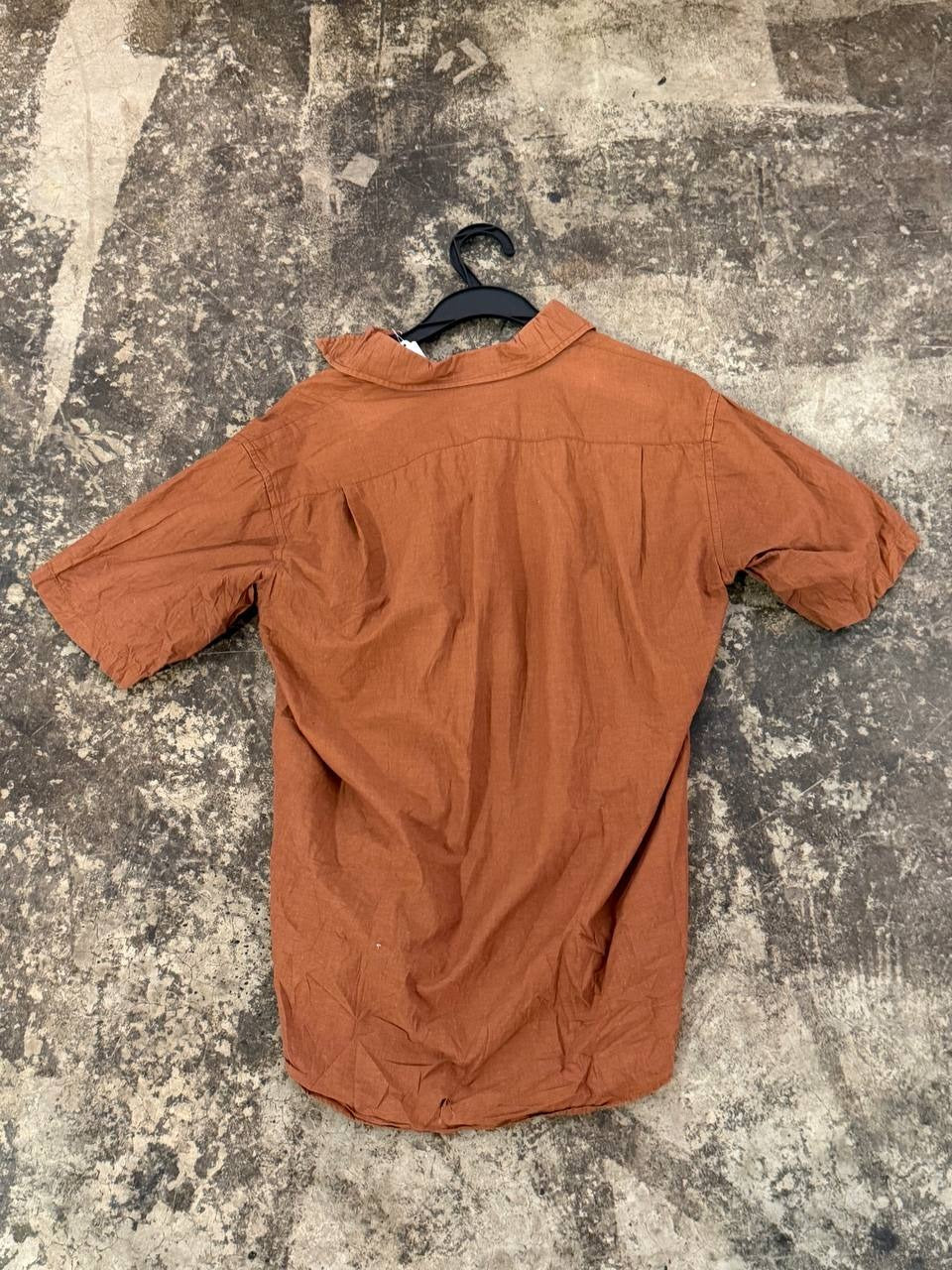 Hiroko Koshino Button Up Shirt Rust M