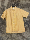 Bernhard Altmann Button Up Shirt geometric yellow XL