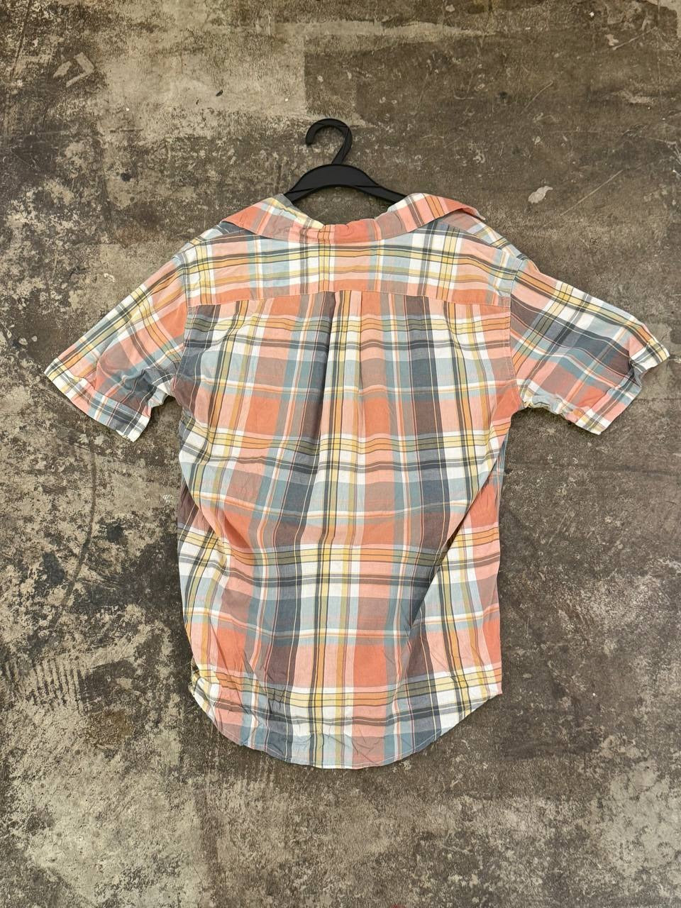 Polo Jeans Company button up shirt plaid multicolour S