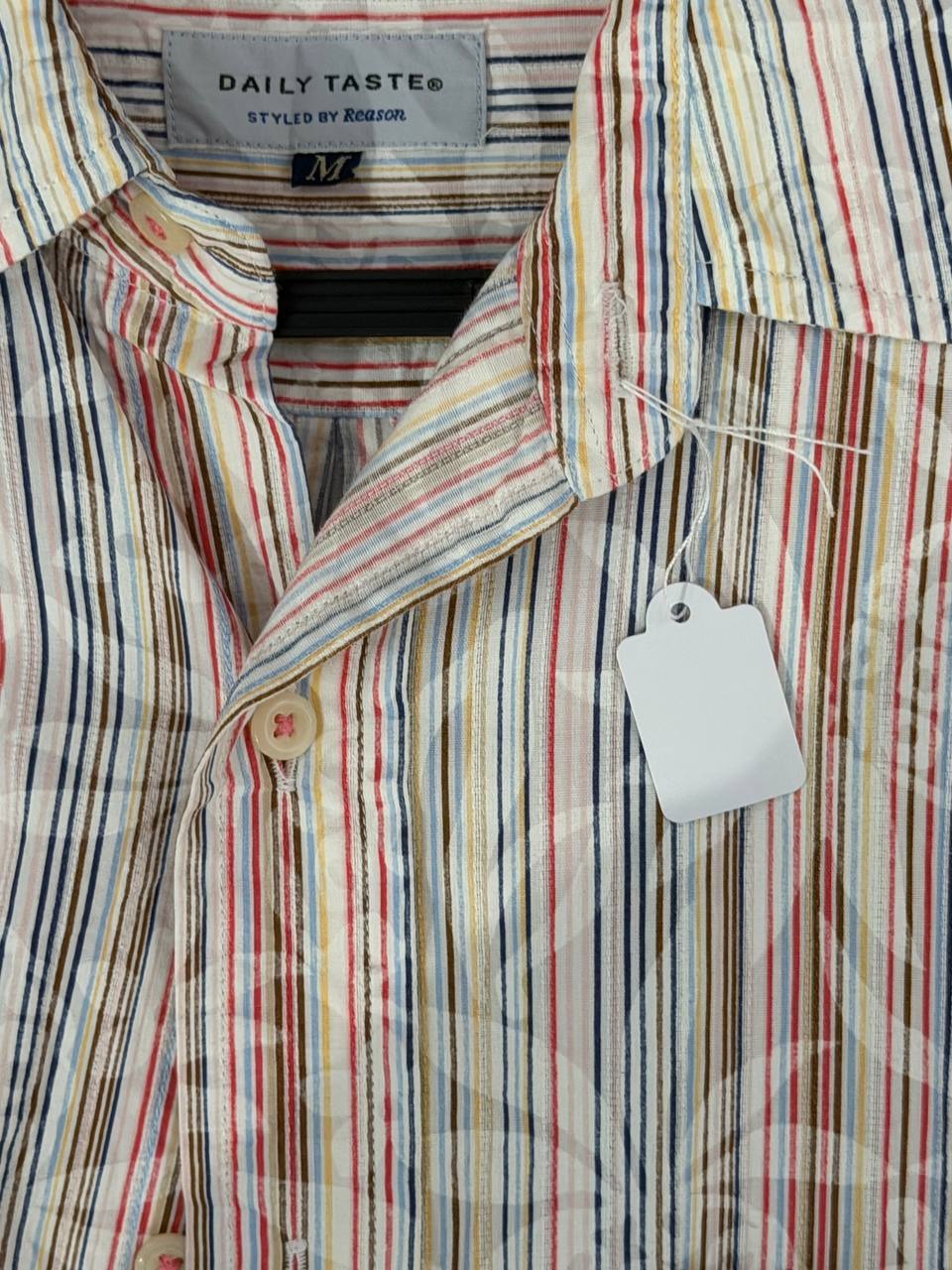 Daily Taste Button Up Shirt striped multicolour M