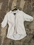 Converse Button Up Shirt Plaid White M