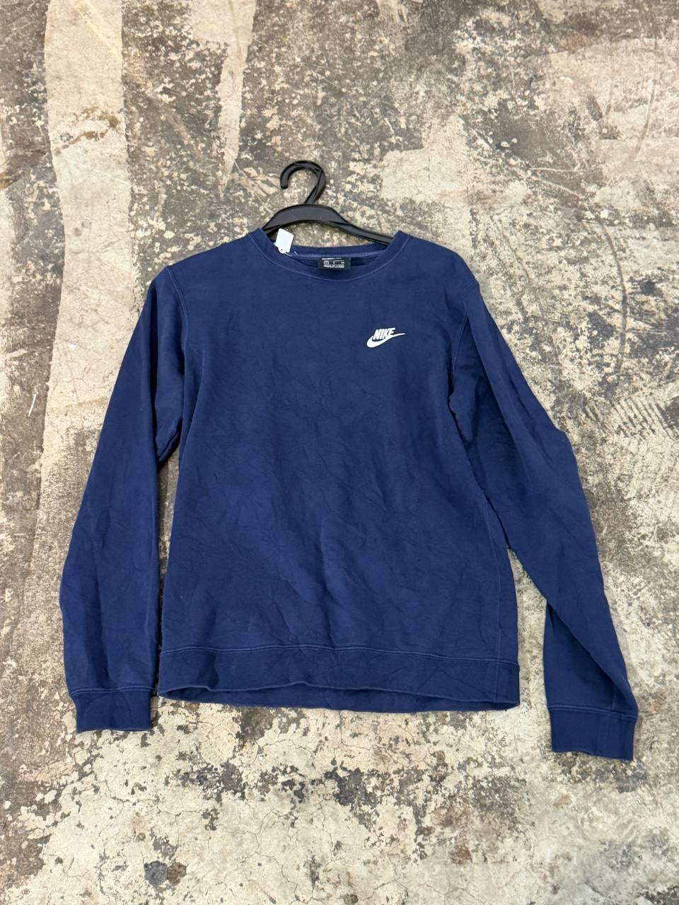 Nike sweatshirt small logo navy S