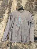 dj honda long sleeve t-shirt abstract graphic grey L