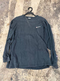 Champion long sleeve t-shirt logo black XL