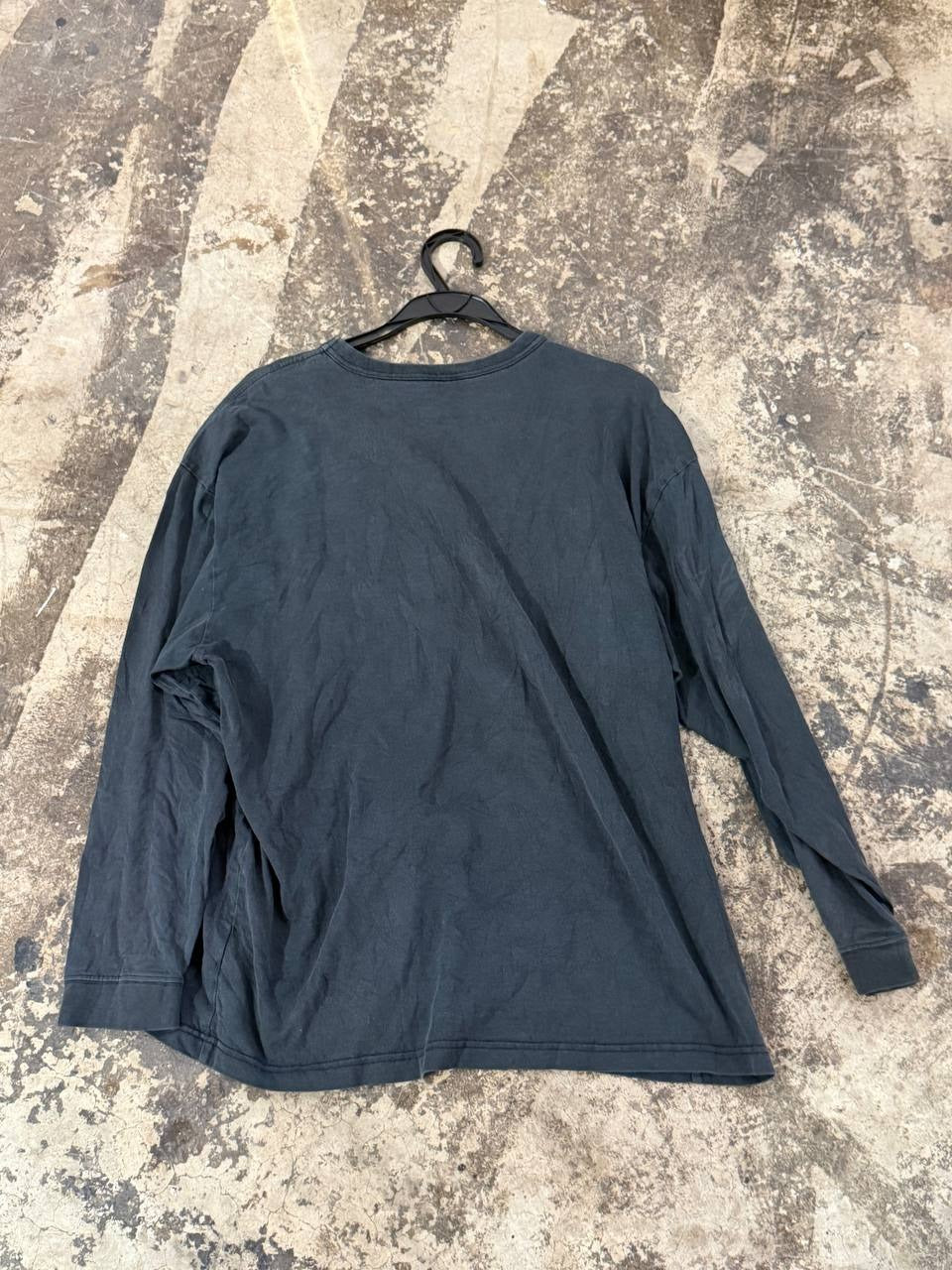 Champion long sleeve t-shirt logo black XL