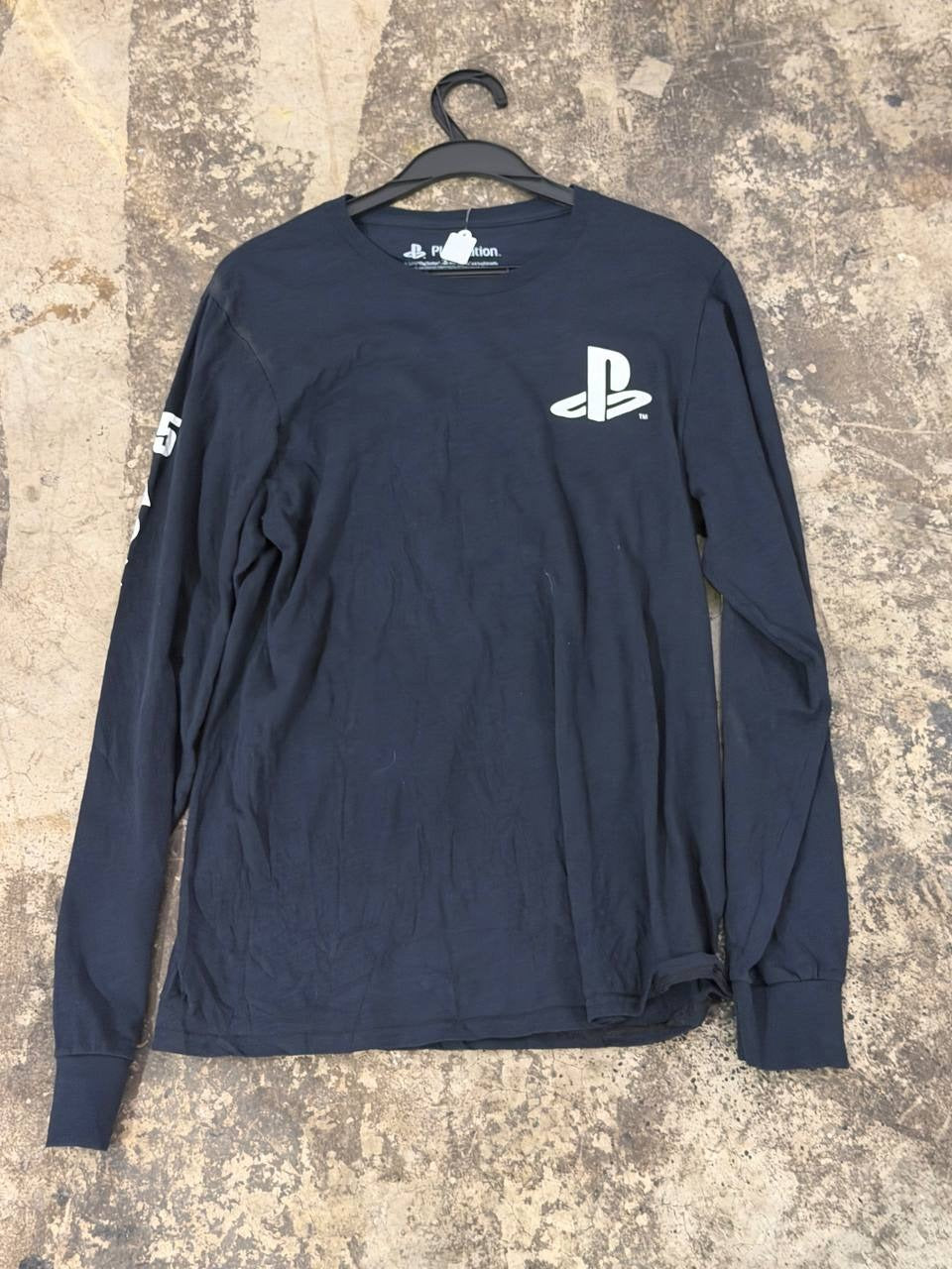 PlayStation Graphic Long Sleeve T-Shirt Black M