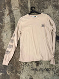 Ben Davis long sleeve t-shirt logo beige M