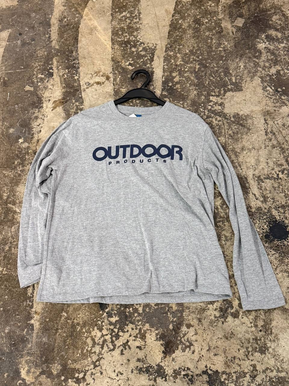 Outdoor Products Graphic Long Sleeve T-Shirt Grey XL