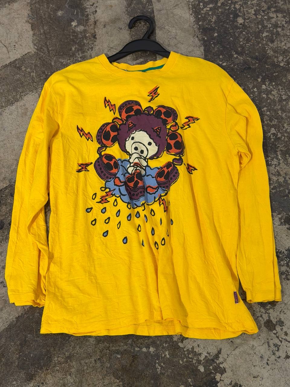 Drug Store's graphic long sleeve t-shirt yellow M