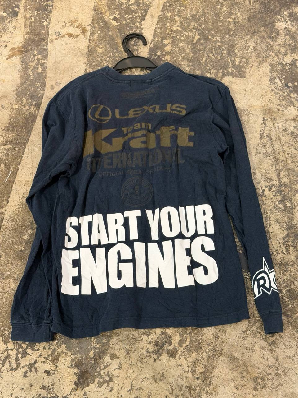 Real B Voice long sleeve t-shirt Lexus Team Kraft navy M