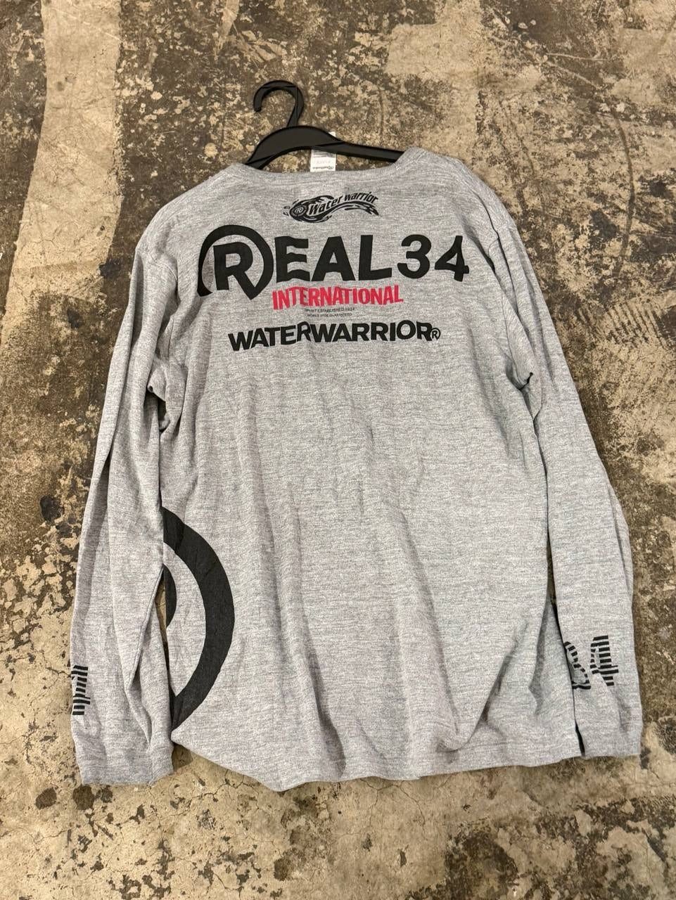 Water Warrior Long Sleeve T-Shirt Grey XL