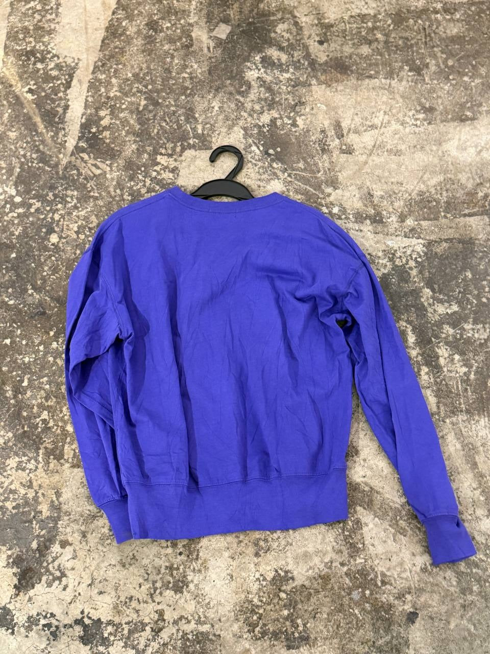 BEAMS HEART crewneck sweatshirt purple S