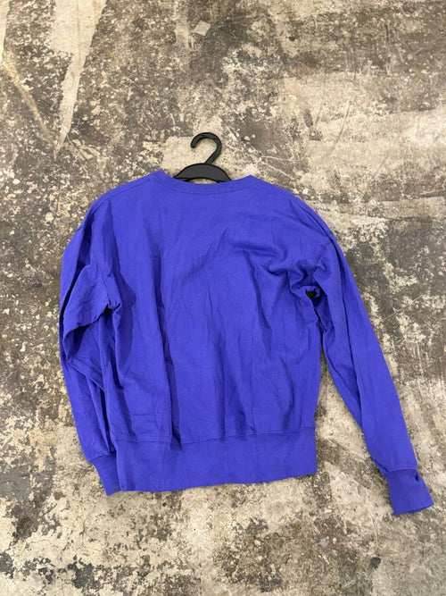 BEAMS HEART crewneck sweatshirt purple S