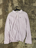 Yuki Torii button up shirt striped red and white XL