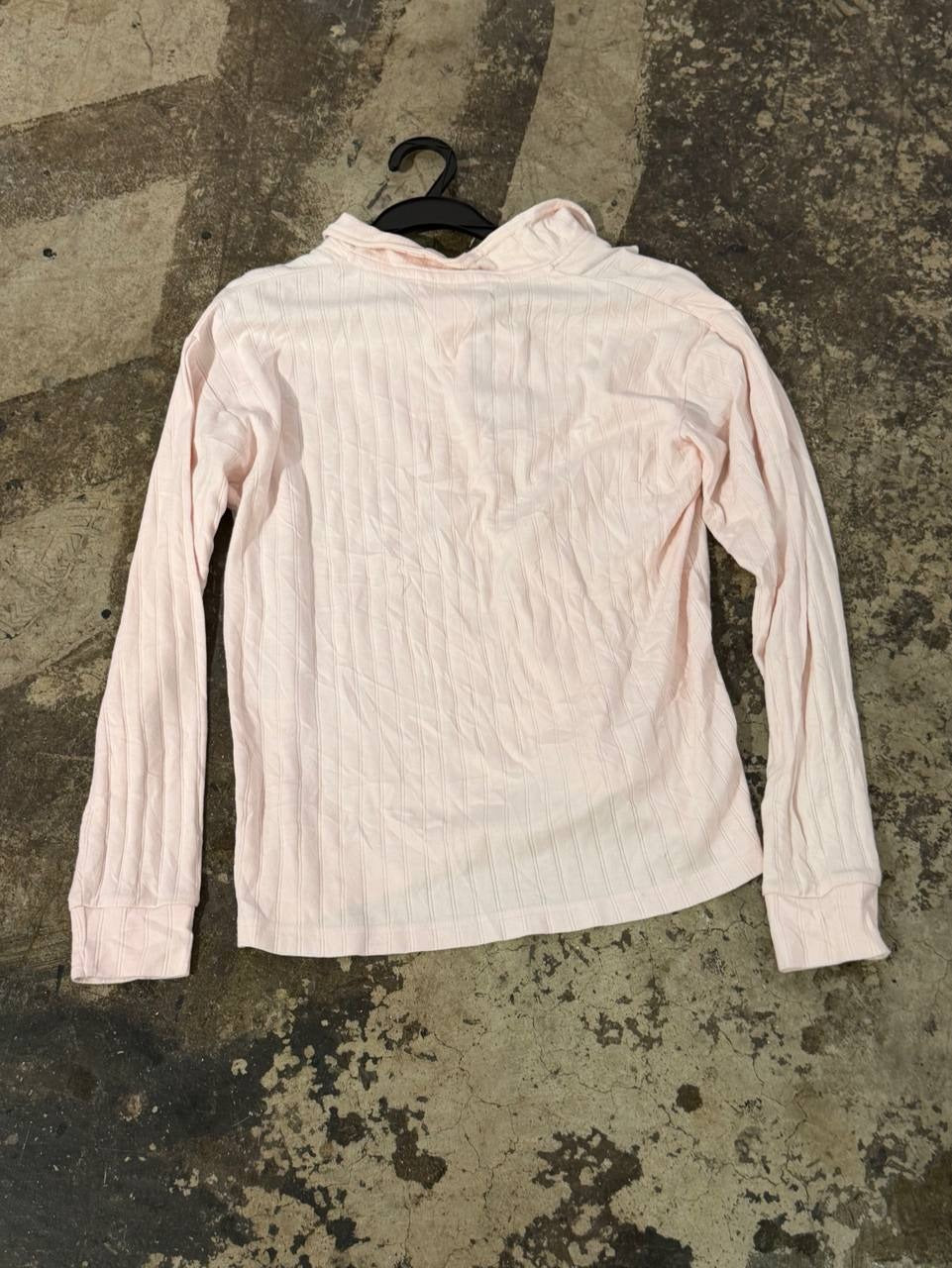 Sissy by Kansai Yamamoto half-zip top quilted pink M