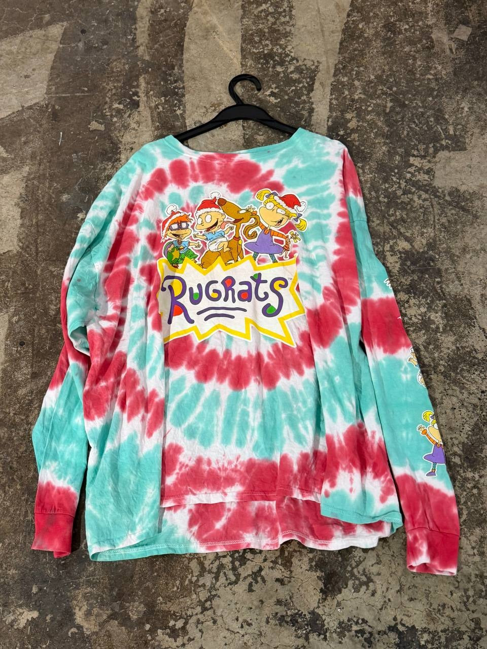Nickelodeon Rugrats tie-dye long sleeve t-shirt multi 3XL