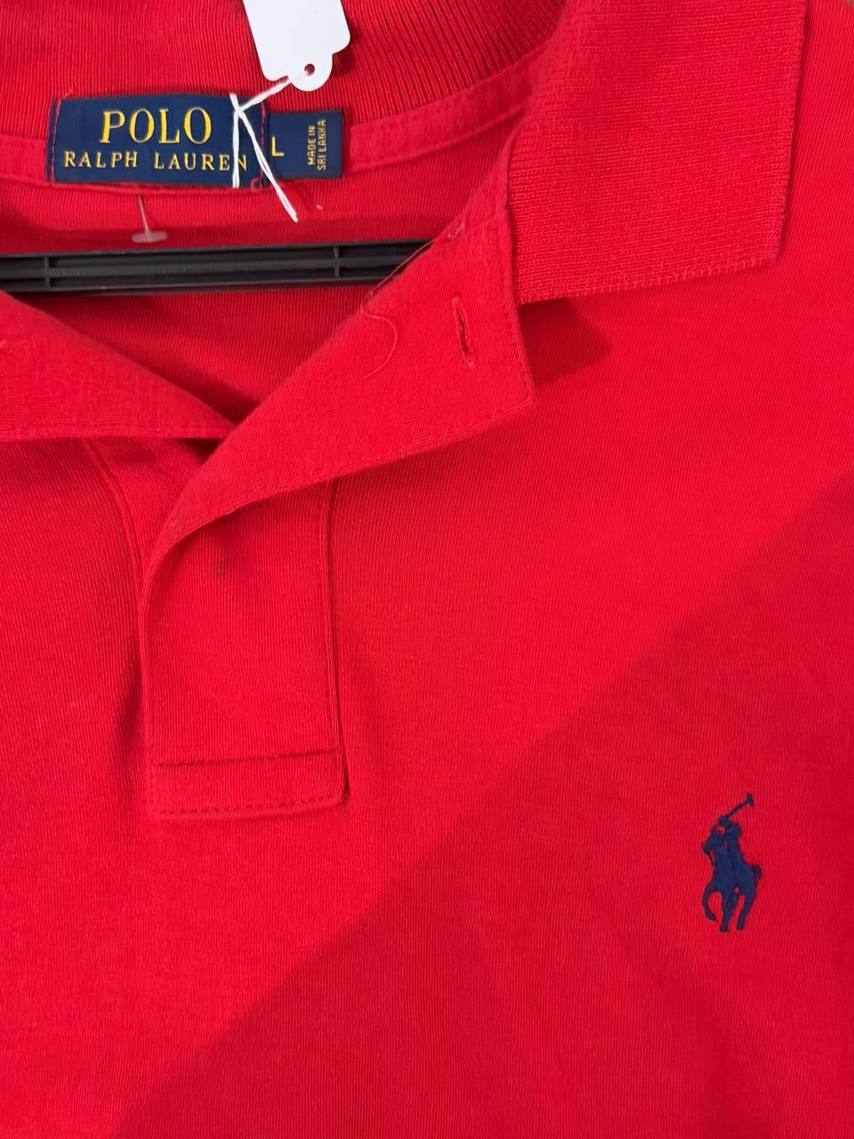 Polo Ralph Lauren Polo Shirt Classic Fit Red L