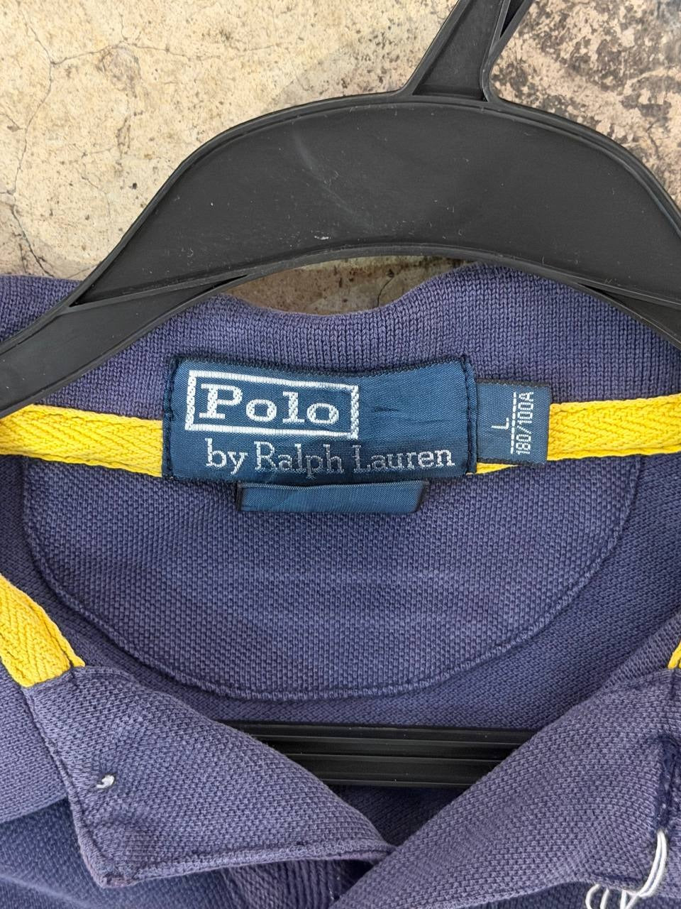 Polo Ralph Lauren polo shirt color block design purple L
