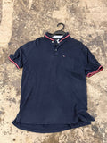 Tommy Hilfiger pique polo shirt navy L