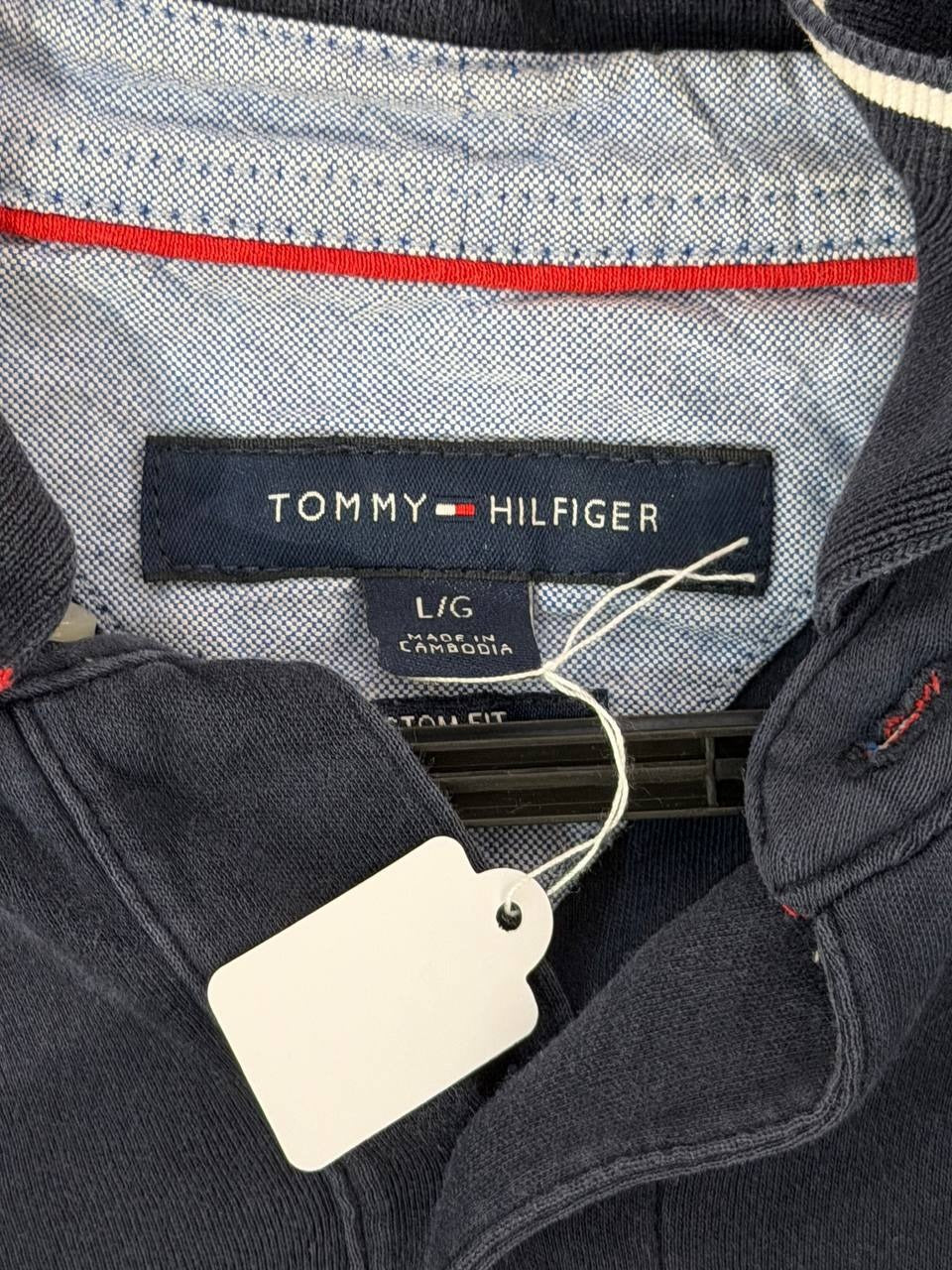 Tommy Hilfiger classic polo shirt navy L