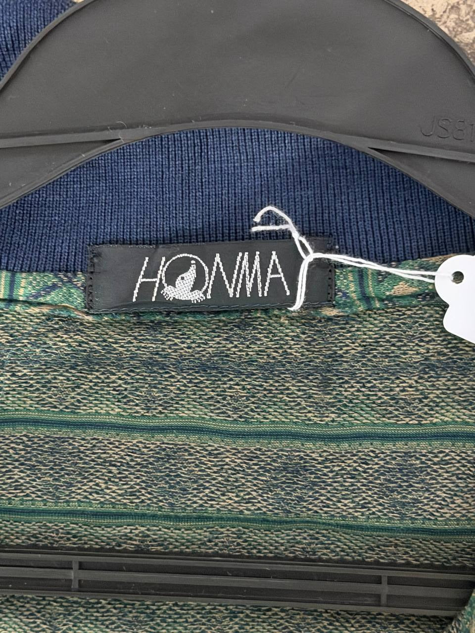 Honma polo shirt graphic design green M