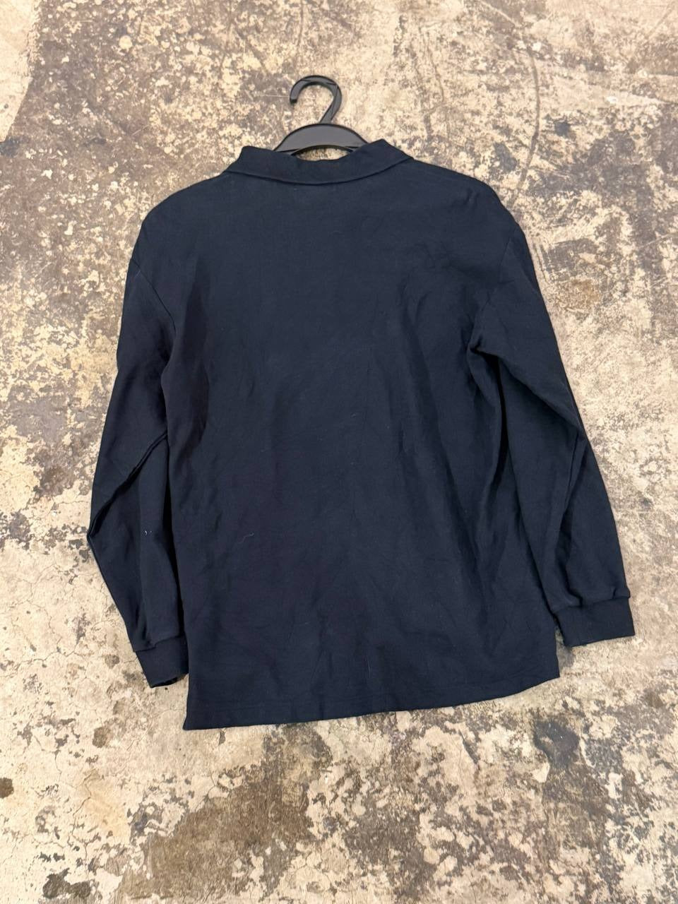 Mr. Junko Jr. long sleeve polo navy S